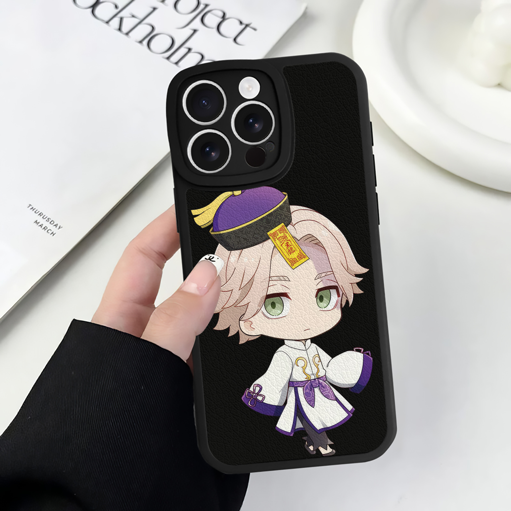 （画像用） 東京リベンジャーズ Tokyo Revengers 【iPhone 16シリーズ対応】シリコンスマホケース（レザー調） 材質：シリコン